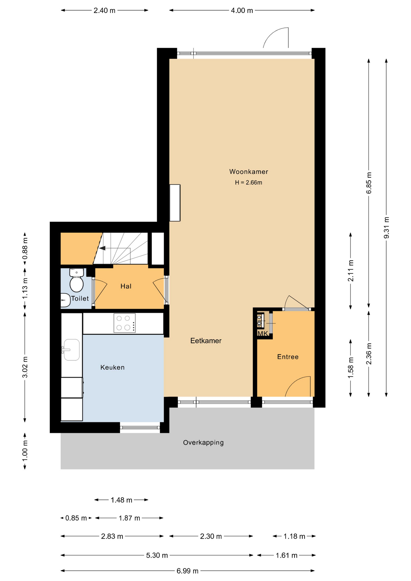 Bastion 47 - 8223 GJ - lelystad-plattegrond-1